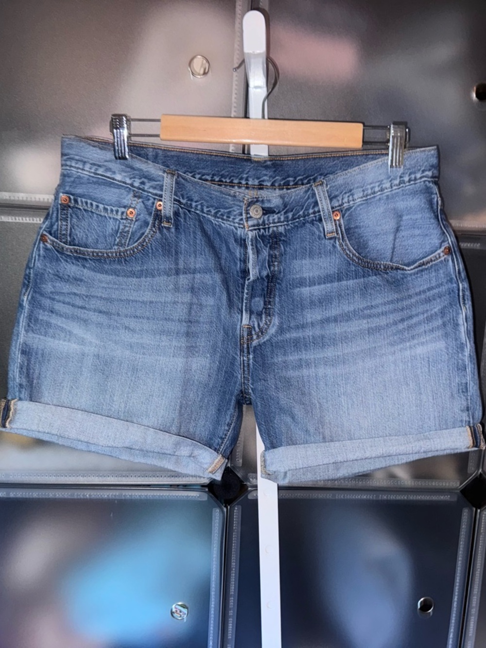 Levi’s 501 CT Cut-Off Jean Denim Shorts Women’s Size 31